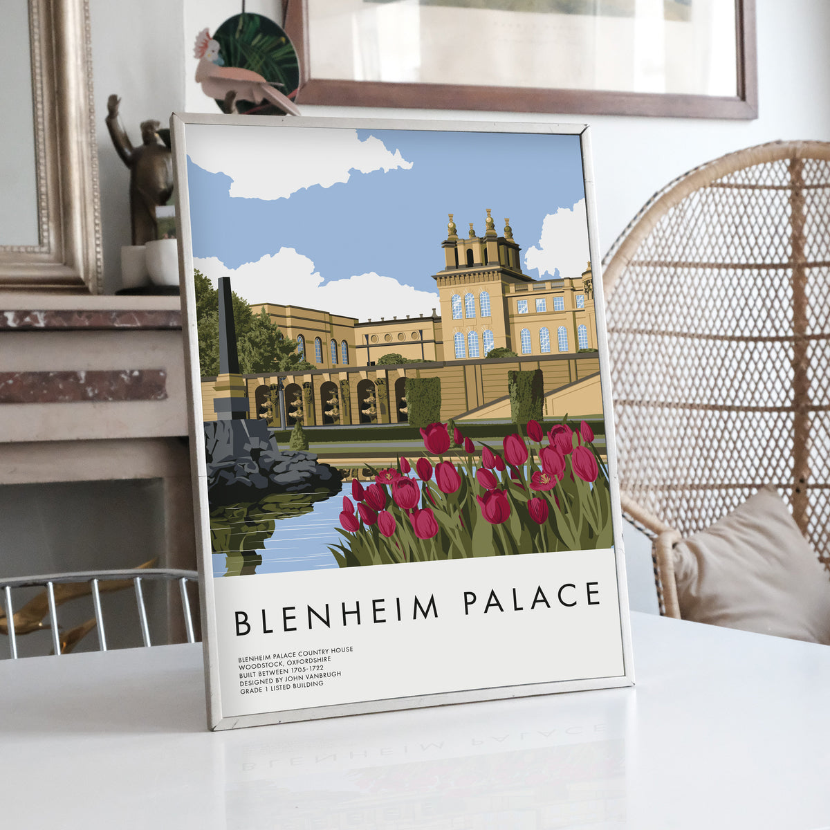 Blenheim Palace, Oxfordshire, England, Heritage poster