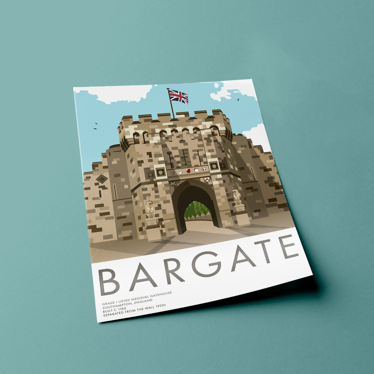 Bargate Southampton |  Grade I listed medieval gatehouse | Hampshire | City Walls